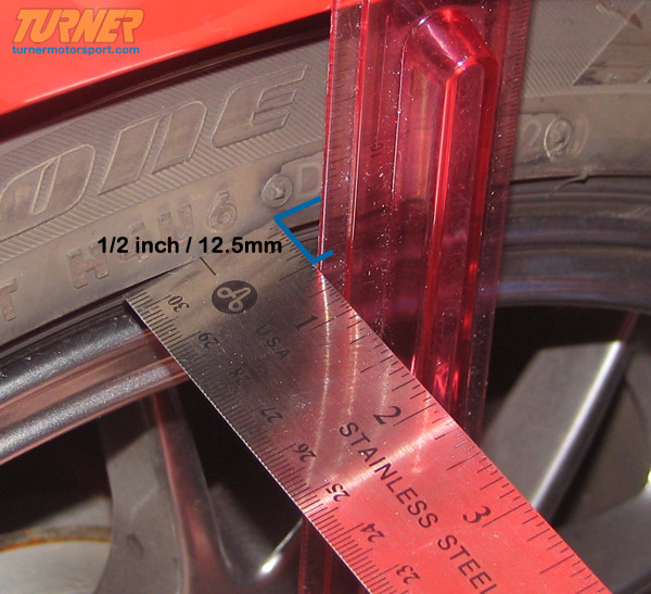 Wheel Spacer Size Chart