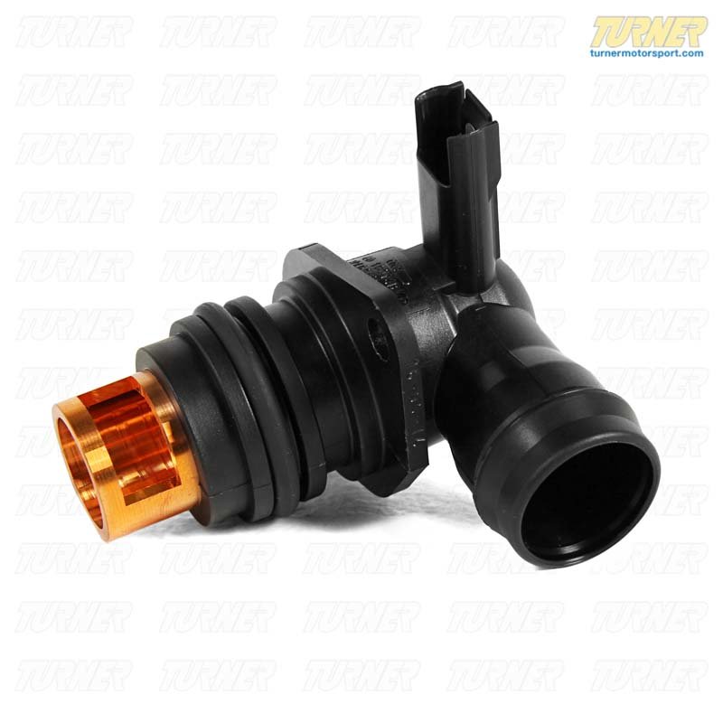 BMW 11617561408 Heated Oil Separator Angle Connector E82 E90 E92 E60