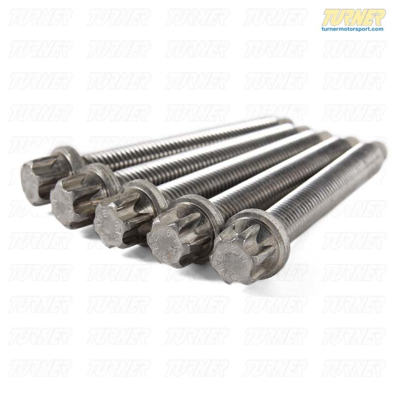 TMS11497 Aluminum Bolt Kit for Bell Housing E9x 335i, E82 135i, E60