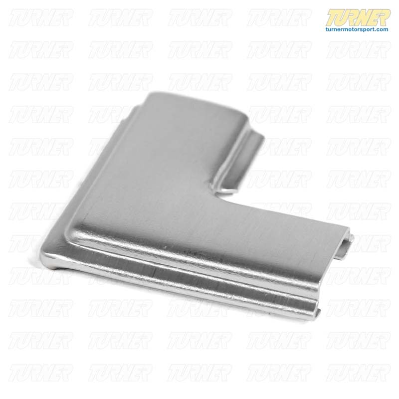 51311884408 Chrome Rear Lockstrip Clip E30 2 required Turner