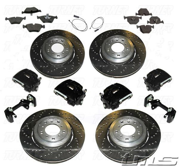 Complete front/rear csl brake upgrade for bmw e46 m3 #6