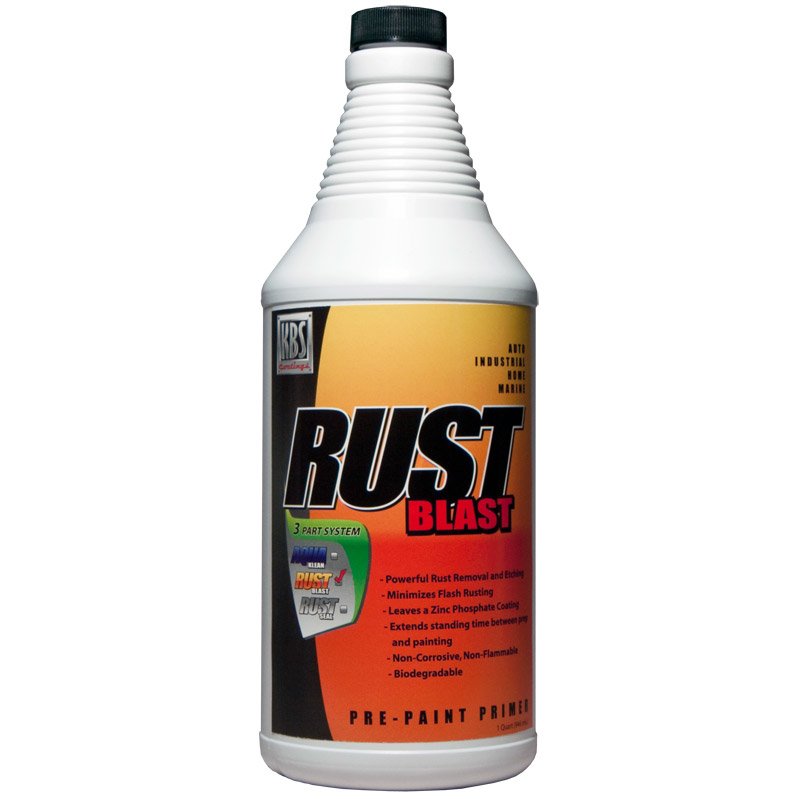 3400 KBS Rust Blast Rust Converter and Remover (Quart) Turner Motorsport