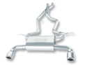 E90 335i/335xi Borla Touring Exhaust - Cat-Back Rear Section, Muffler