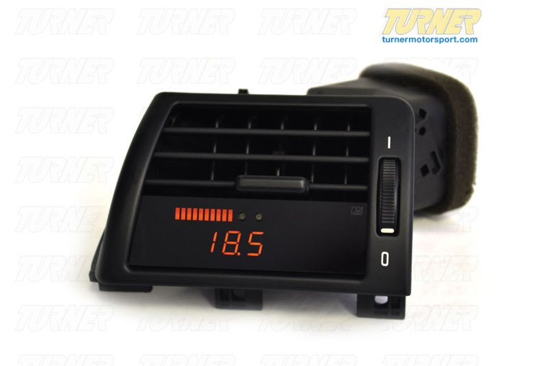 P3E46GAUGE P3Cars Vent Integrated Data Display and Boost Gauge