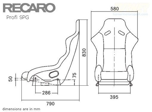 RECARO-PROFI-SPA - Recaro Profi Kevlar Race Seat | Turner Motorsport