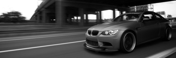 BMW E92 Coupe M3 with 18 EC-7 in Satin Black on BMW E90 E92 E93 - Apex  Album