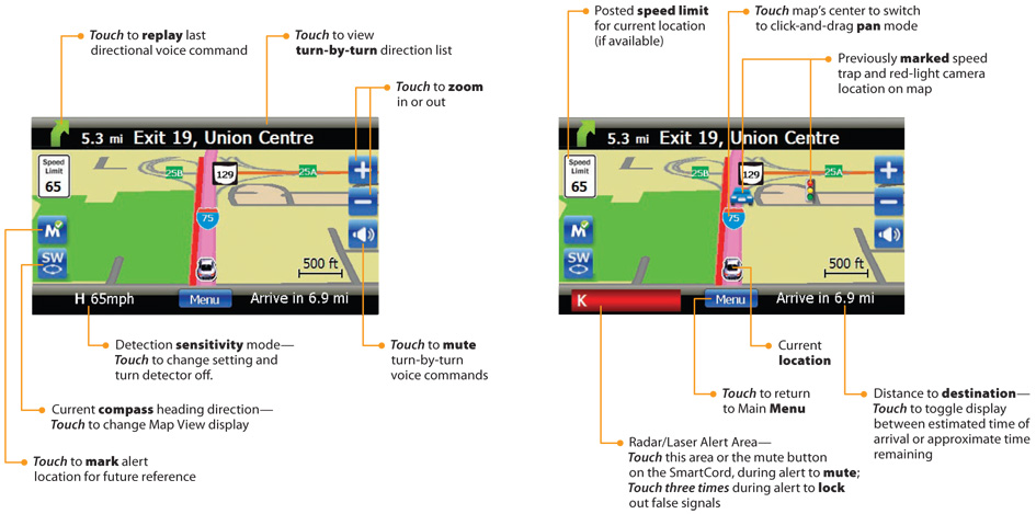 PASSPORT iQ Map View