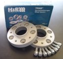 H&R 20mm Wheel Spacers with Wheel Bolts - BMW E53 X5, E83 X3, E65 (Pair)