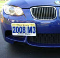 BMW F12 License Plate Brackets & License Plate Frames